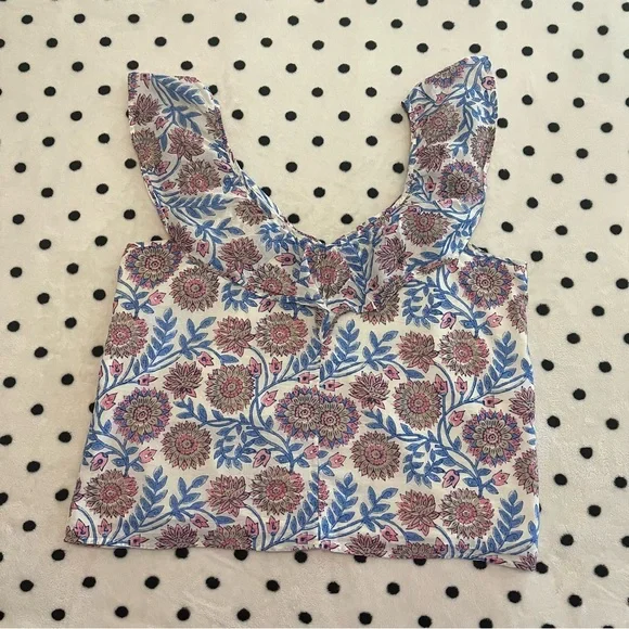 J. Crew Floral Top Women’s Size XL - Picture 8 of 8